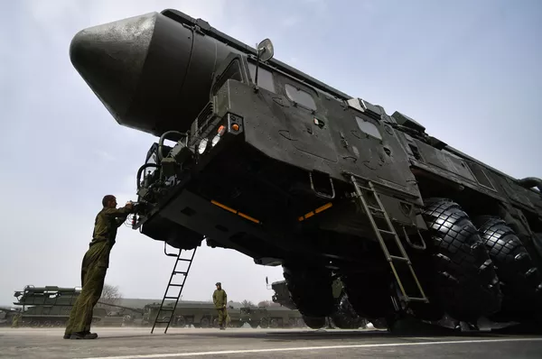 Транспортно-пусковой контейнер комплекса РС-24 Ярс