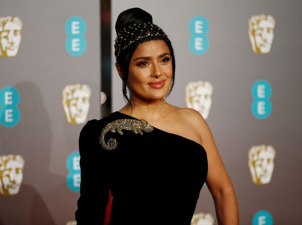Сальма Хайек на церемонии вручения премии BAFTA в Лондоне Сальма Хайек на церемонии вручения премии BAFTA в Лондоне