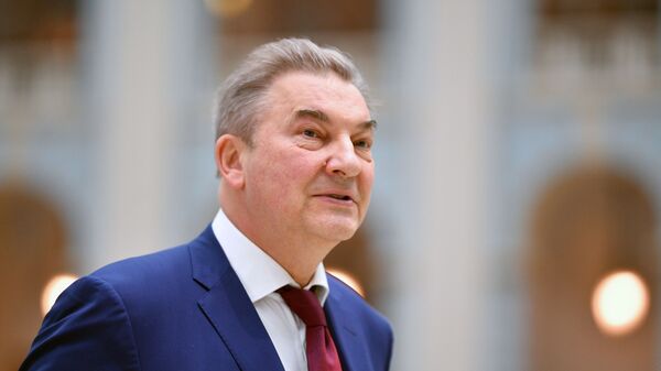 Владислав Третьяк перед началом оглашения ежегодного послания президента Российской Федерации Федеральному Собранию. 20 февраля 2019 Владислав Третьяк перед началом оглашения ежегодного послания президента Российской Федерации Федеральному Собранию. 20 февраля 2019