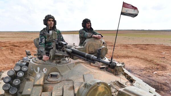 Военнослужащие сирийской армии 
