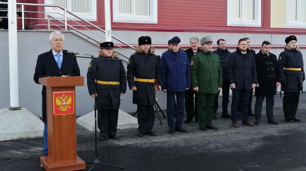 Глава Дагестана Владимир Васильев во время посещения 106 бригады надводных кораблей Каспийской флотилии Глава Дагестана Владимир Васильев во время посещения 106 бригады надводных кораблей Каспийской флотилии