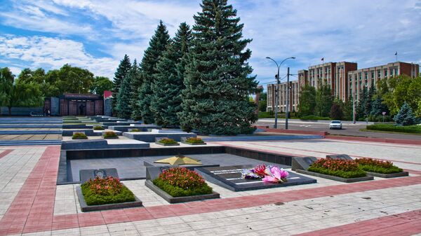 В Тирасполе прошел военный парад в честь 76-й годовщины Победы