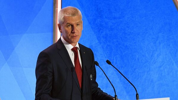 Президент международной федерации студенческого спорта (FISU) Олег Матыцин Президент международной федерации студенческого спорта (FISU) Олег Матыцин
