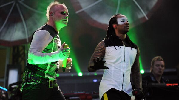 Выступление британской группы The Prodigy Выступление британской группы The Prodigy