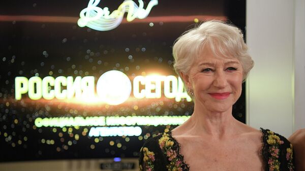 Английская актриса Хелен Миррен Английская актриса Хелен Миррен