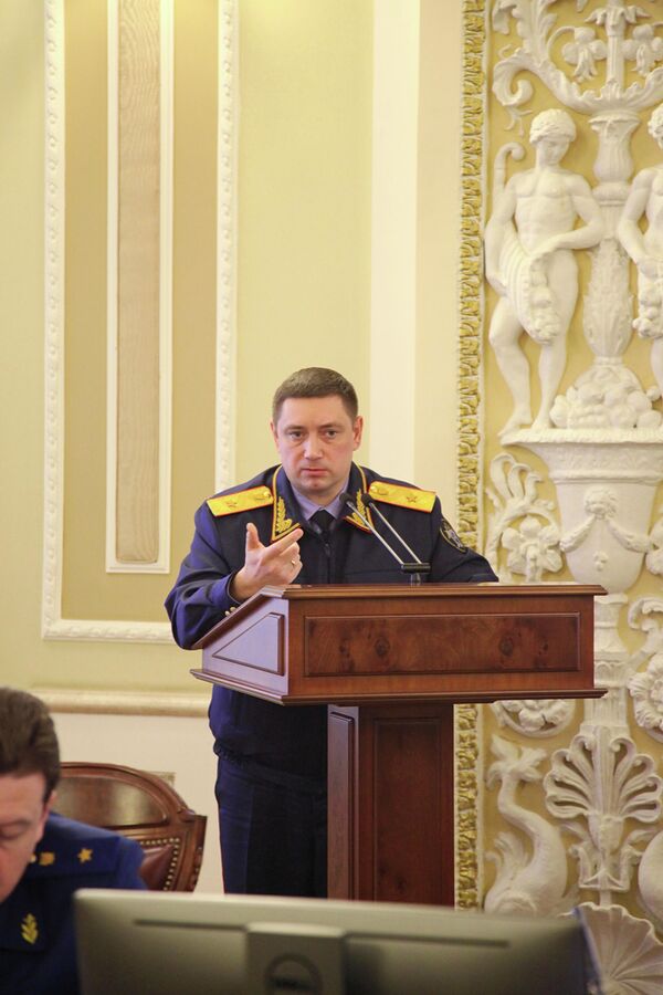 Руководитель Московского межрегионального следственного управления на транспорте СК России Сергей Вазюлин Руководитель Московского межрегионального следственного управления на транспорте СК России Сергей Вазюлин