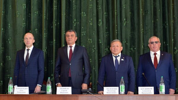 Представление врио главы республики Алтай Олега Хорохордина. 22 марта 2019 Представление врио главы республики Алтай Олега Хорохордина. 22 марта 2019