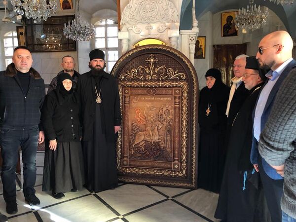 Архиепископ Феофилакт посетил христианские святыни в сирийских Маалюле и Саеднайе Архиепископ Феофилакт посетил христианские святыни в сирийских Маалюле и Саеднайе