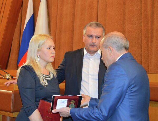 Екатерина Демина и Сергей Аксенов Екатерина Демина и Сергей Аксенов