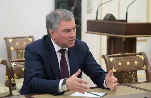 Председатель Государственной Думы РФ Вячеслав Володин
