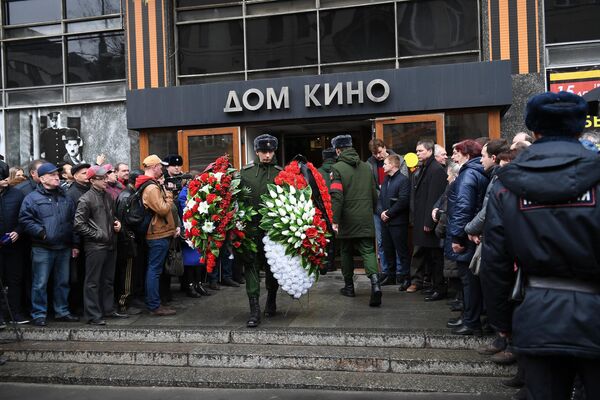 Прощание с актером Алексеем Булдаковым Прощание с актером Алексеем Булдаковым