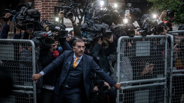 The Disappearance of Jamal Khashoggi фотографа Chris McGrath, занявшего первое место в категории GENERAL NEWS - SINGLES в фотоконкурсе World Press Photo 2019 The Disappearance of Jamal Khashoggi фотографа Chris McGrath, занявшего первое место в категории GENERAL NEWS - SINGLES в фотоконкурсе World Press Photo 2019