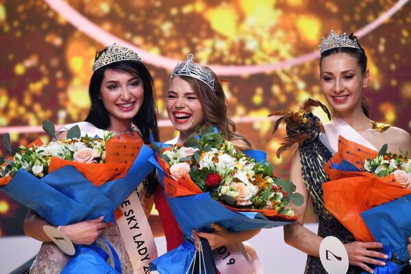 Победительницы конкурса Sky Lady 2019 Победительницы конкурса Sky Lady 2019