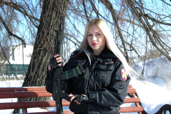 Прапорщик полиции Анна Храмцова, Екатеринбург Прапорщик полиции Анна Храмцова, Екатеринбург