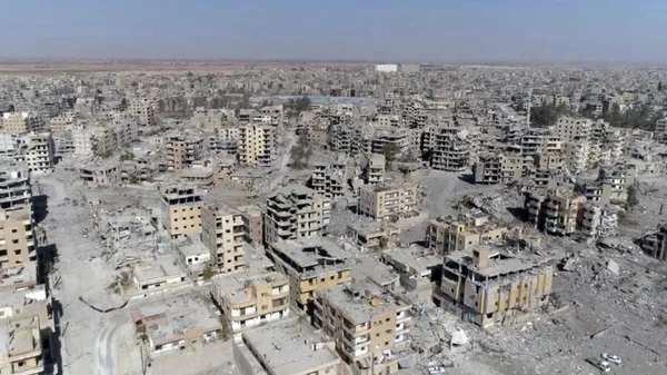 Город Ракка, Сирия. 19 октбря 2017 года