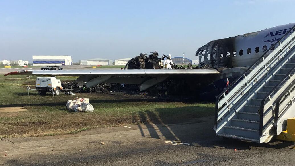 Экипаж SSJ-100 в ходе ЧП в Шереметьево при посадке не выпустил интерцепторы