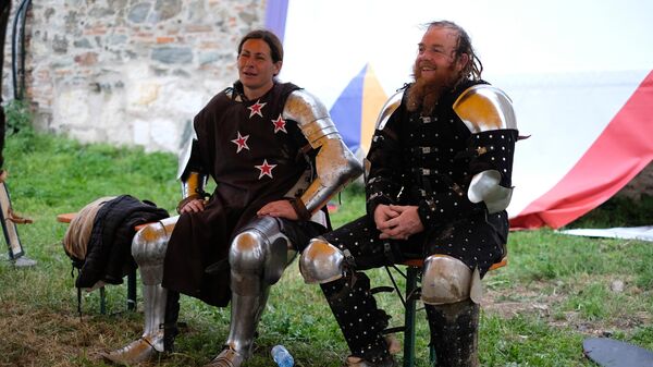 Участники чемпионата по историческому средневековому бою Битва наций Участники чемпионата по историческому средневековому бою Битва наций