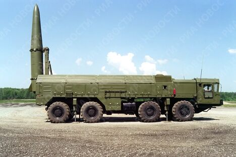 Высокоточный оперативно-тактический ракетный комплекс сухопутных войск Искандер-Э Высокоточный оперативно-тактический ракетный комплекс сухопутных войск Искандер-Э