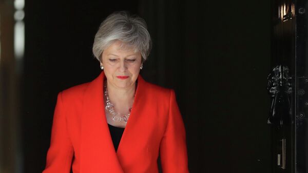 Премьер-министр Великобритании Тереза Мэй в Лондоне. 24 мая 2019