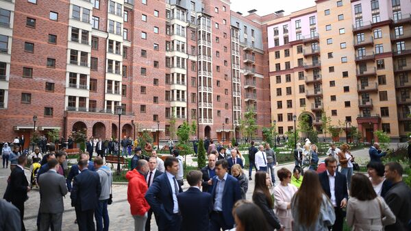 В. Мутко посетил ЖК Видный город В. Мутко посетил ЖК Видный город