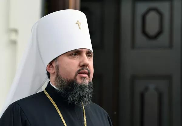 Митрополит Киевский и всея Украины Епифаний после заседания Синода Украинской православной церкви