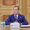Председатель правительства РФ Дмитрий Медведев на заседании Совета глав правительств Содружества Независимых Государств в Ашхабаде. 31 мая 2019