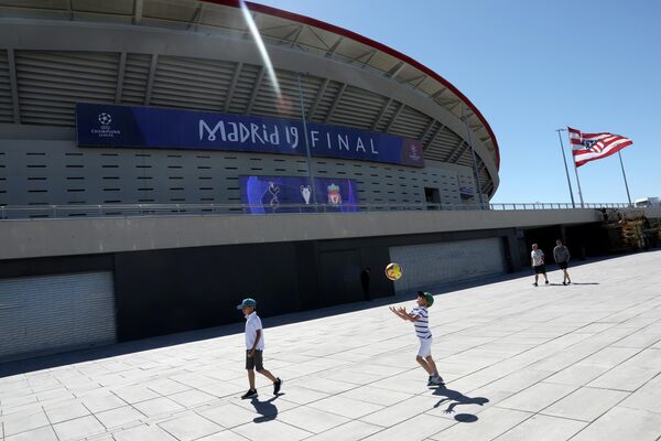 Стадион Ванда Метрополитано, который примет финал Лиги чемпионов-2019 Стадион Ванда Метрополитано, который примет финал Лиги чемпионов-2019