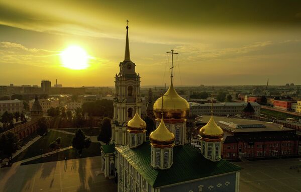Успенский собор на территории Тульского кремля Успенский собор на территории Тульского кремля