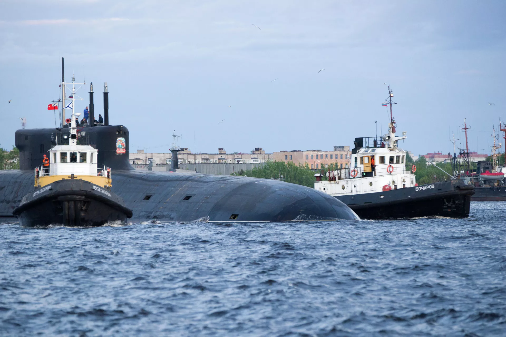 Атомная подводная лодка стратегического назначения Князь Владимир проекта 955А  - РИА Новости, 1920, 17.05.2021
