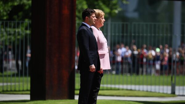 Встреча Владимира Зеленского и Ангелы Меркель в Берлине. 18 июня 2019 Встреча Владимира Зеленского и Ангелы Меркель в Берлине. 18 июня 2019