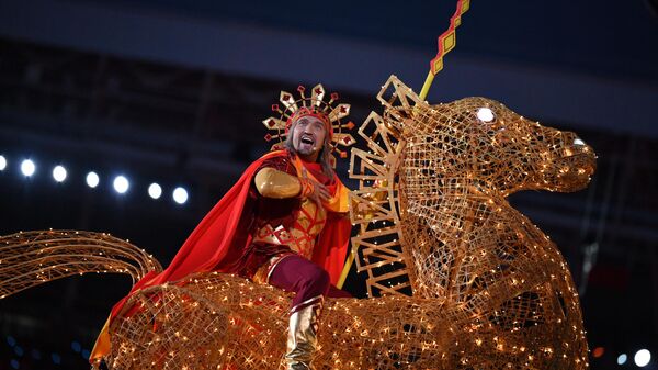 Театрализованное представление на церемонии открытия II Европейских игр в Минске Театрализованное представление на церемонии открытия II Европейских игр в Минске