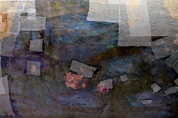 Картина Клода Моне Водяные лилии. Отражение ив Картина Клода Моне Водяные лилии. Отражение ив
