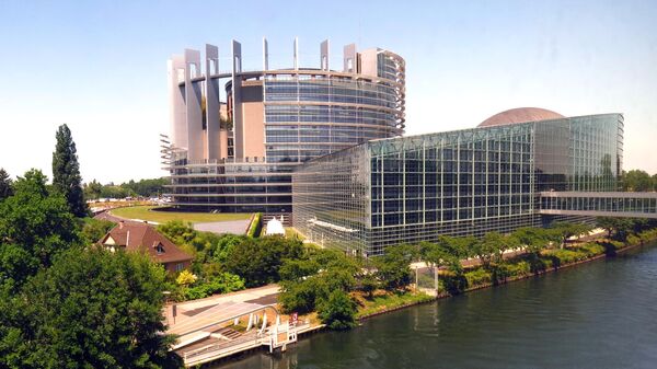 Здание Европарламента в Страсбурге Здание Европарламента в Страсбурге