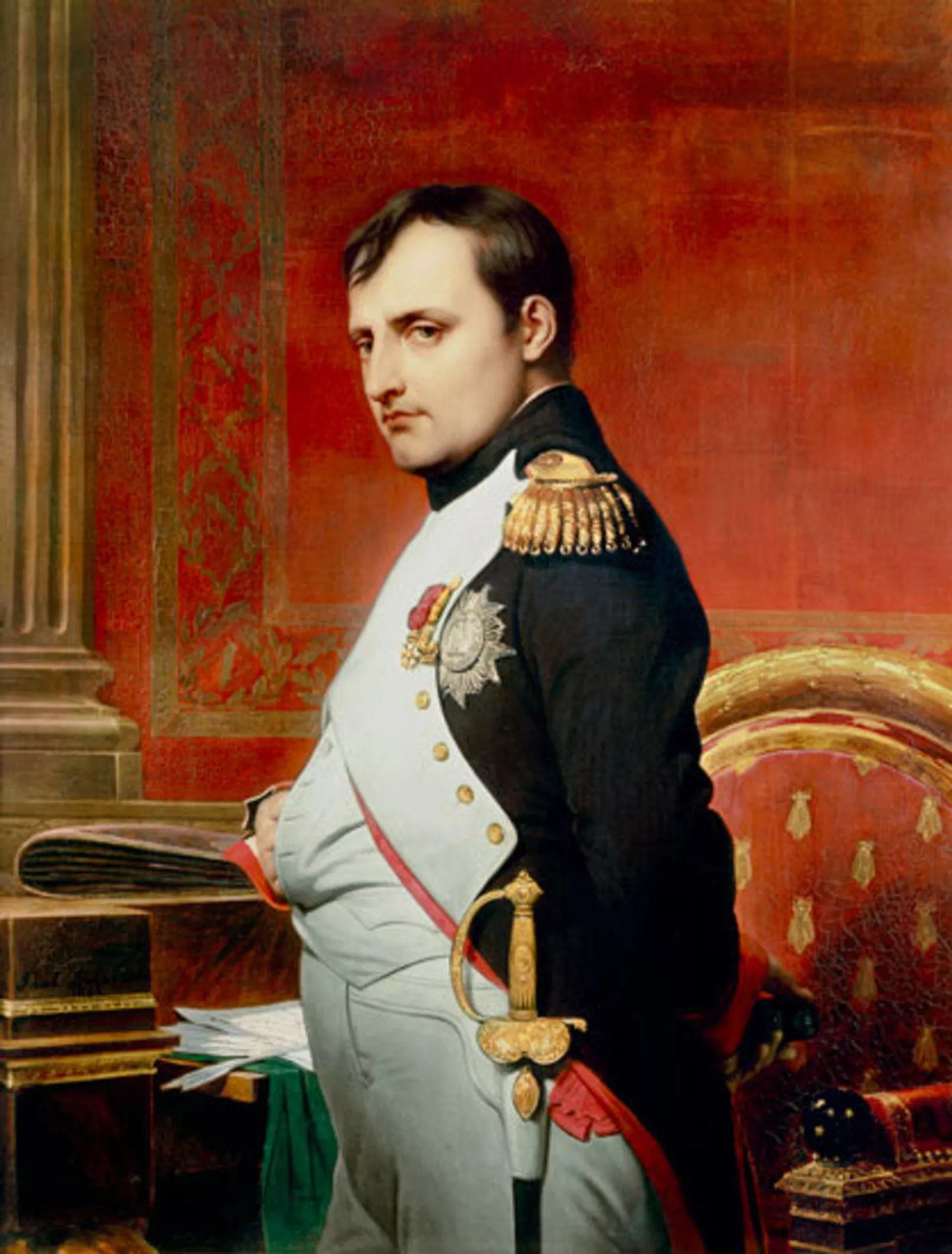Наполеон I Бонапарт, портрет кисти Поля Делароша (1807) - РИА Новости, 1920, 11.01.2021