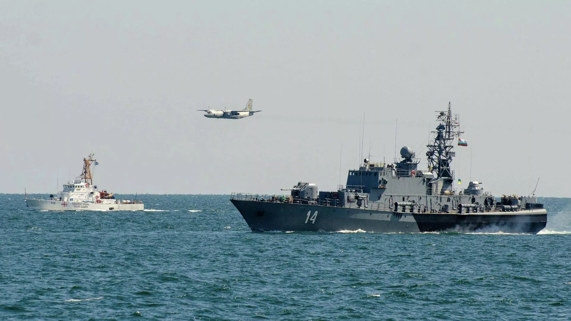 Учения стран НАТО и государств-партнеров Sea Breeze - 2019 в Черном море - РИА Новости, 1920, 17.12.2020