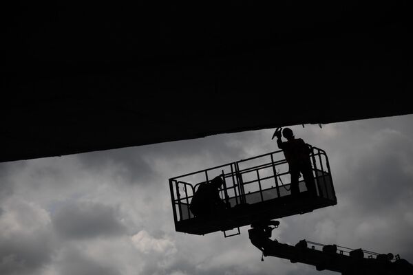 Очистка Автозаводского моста Очистка Автозаводского моста
