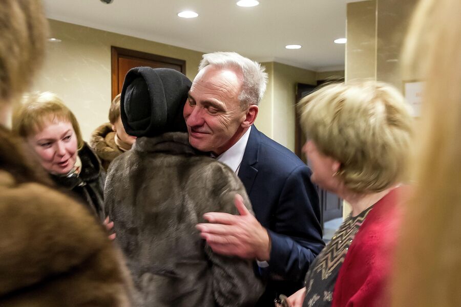 Акушер-гинеколог Александр Ругин в зале суда Акушер-гинеколог Александр Ругин в зале суда