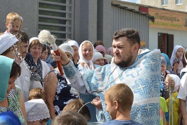 праздник в Казанском храме Орска праздник в Казанском храме Орска