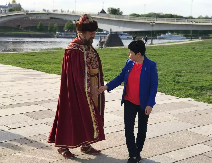 Великий Новгород. С автором театрализованных экскурсий Игорем Петровым Великий Новгород. С автором театрализованных экскурсий Игорем Петровым