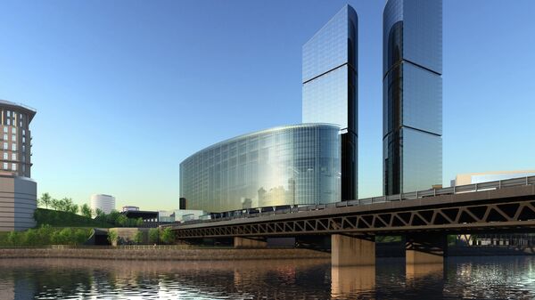 Архитектурная концепция территории делового комплекса Сбербанк Сити Архитектурная концепция территории делового комплекса Сбербанк Сити