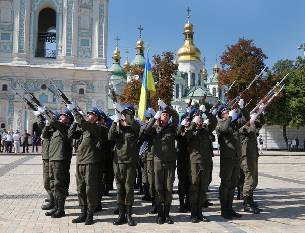 Репетиция парада в честь Дня Независимости Украины в центре Киева. 20 августа 2019 Репетиция парада в честь Дня Независимости Украины в центре Киева. 20 августа 2019