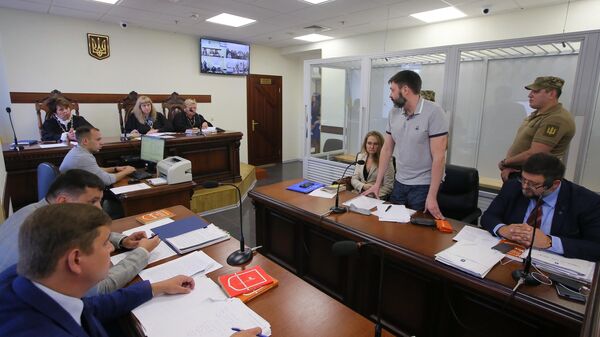 Руководитель портала РИА Новости Украина Кирилл Вышинский на заседании апелляционного суда Киева Руководитель портала РИА Новости Украина Кирилл Вышинский на заседании апелляционного суда Киева