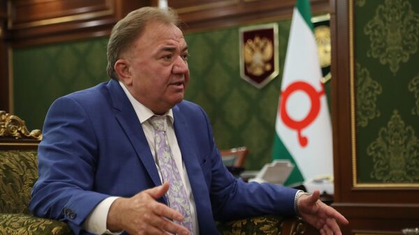 Глава Ингушетии Махмуд-Али Калиматов Глава Ингушетии Махмуд-Али Калиматов