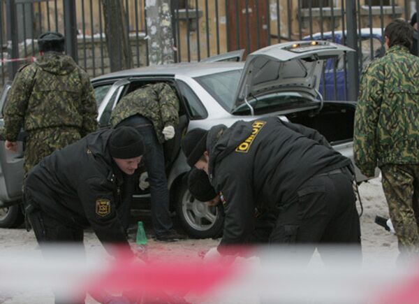 Взрыв автомобиля Лада-Приора в Санкт-Петербурге Взрыв автомобиля Лада-Приора в Санкт-Петербурге