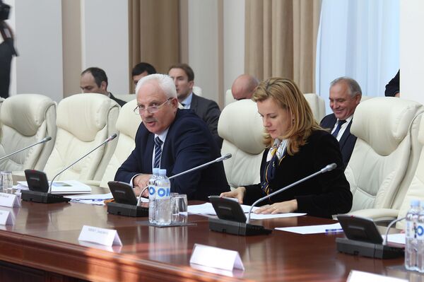 Заседание российско-молдавской межправительственной комиссии в Кишиневе Заседание российско-молдавской межправительственной комиссии в Кишиневе