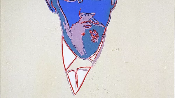 Ленин, 1986-87, Энди Уорхол, шелкография