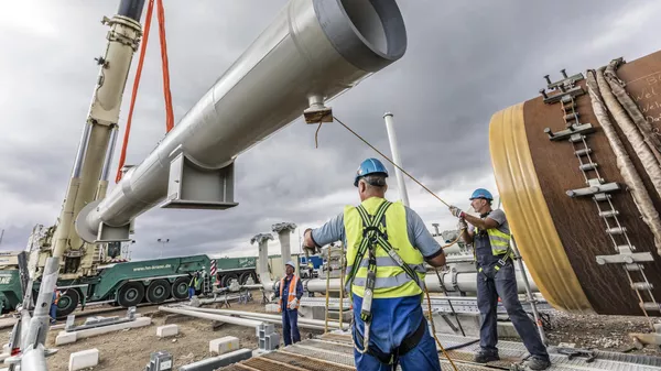 Строительство газопровода Северный поток — 2