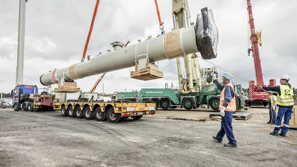 Строительство газопровода Северный поток — 2