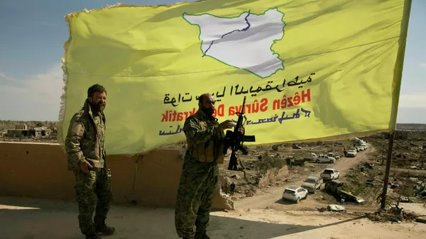 Бойцы Сирийских демократических сил (SDF)