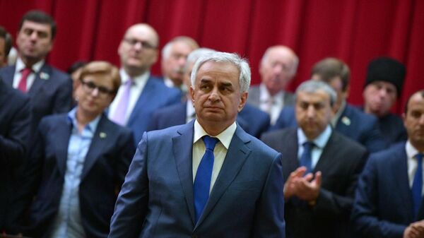 Президент Абхазии Рауль Хаджимба Президент Абхазии Рауль Хаджимба